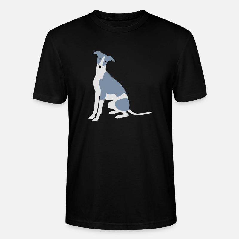 Whippet - Stanley/Stella Unisex Bio-T-Shirt CRAFTER - Schwarz