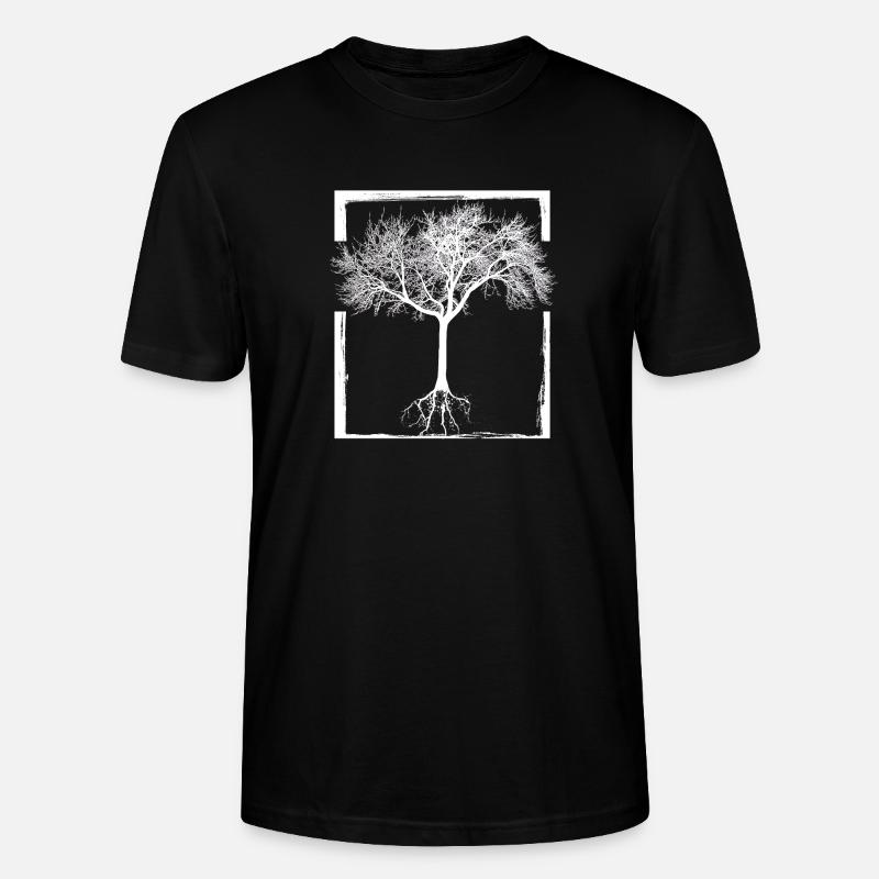 Mutter Natur - White - Stanley/Stella Unisex Bio-T-Shirt CRAFTER - Schwarz