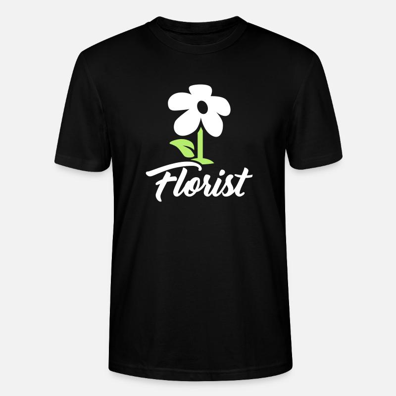 Florist - Stanley/Stella Unisex Bio-T-Shirt CRAFTER - Schwarz