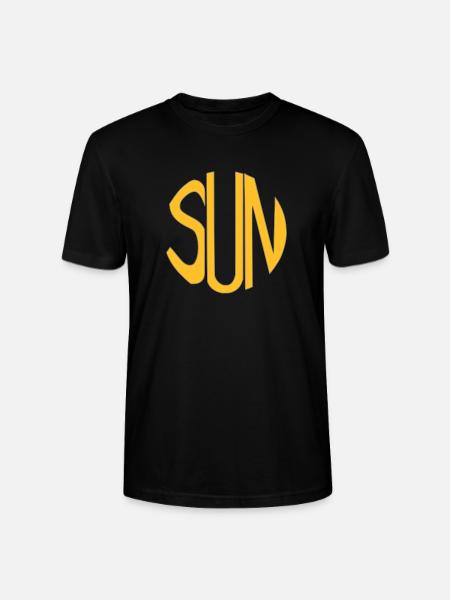Soleil. - T-shirt bio CRAFTER Stanley Stella Unisexe - noir