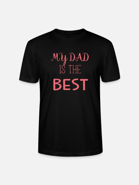 dad - T-shirt bio CRAFTER Stanley Stella Unisexe - noir