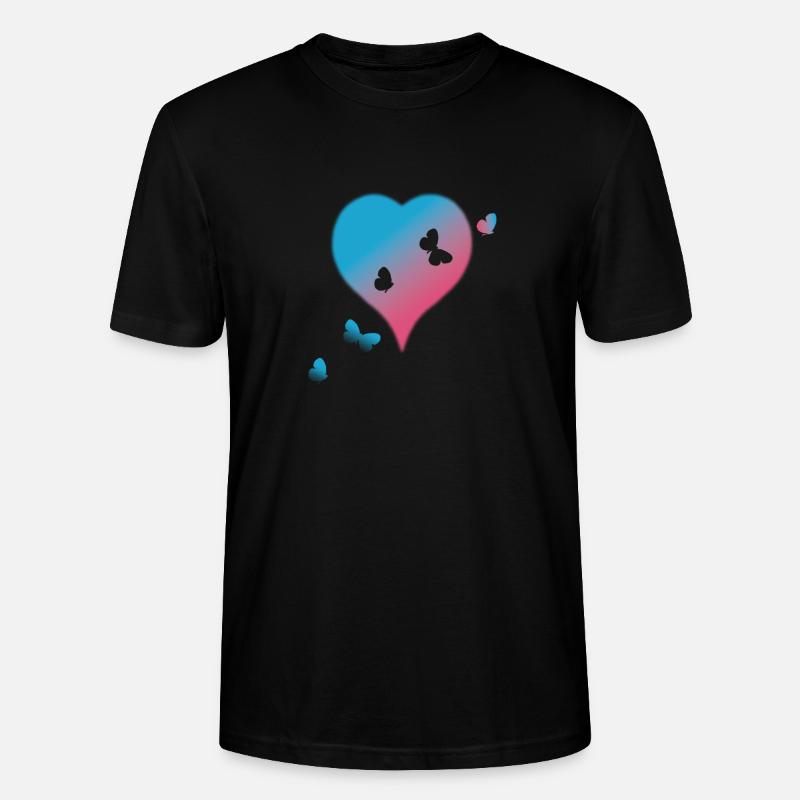 Der Flug der Psyche - Stanley/Stella Unisex Bio-T-Shirt CRAFTER - Schwarz