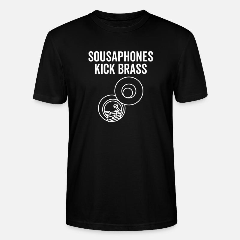 Sousaphone Kick Brass - Stanley/Stella Unisex Bio-T-Shirt CRAFTER - Schwarz
