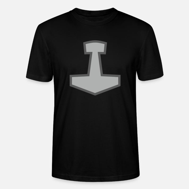 Mjölnir - Stanley/Stella Unisex Bio-T-Shirt CRAFTER - Schwarz