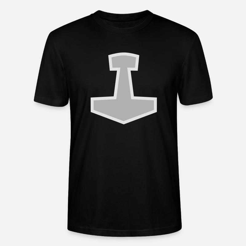 Mjölnir - T-shirt bio CRAFTER Stanley Stella Unisexe - noir