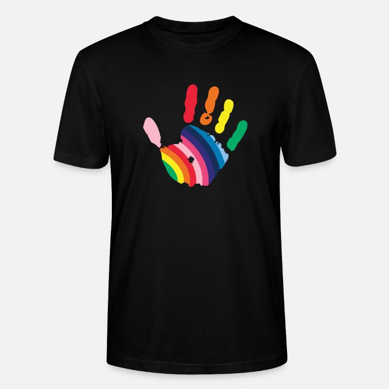 Hand - Stanley/Stella Unisex Bio-T-Shirt CRAFTER - Schwarz