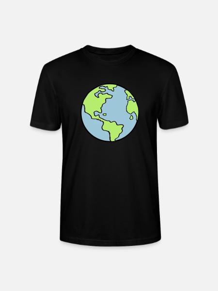 erde_002 - Stanley/Stella CRAFTER Unisex Organic T-Shirt - black