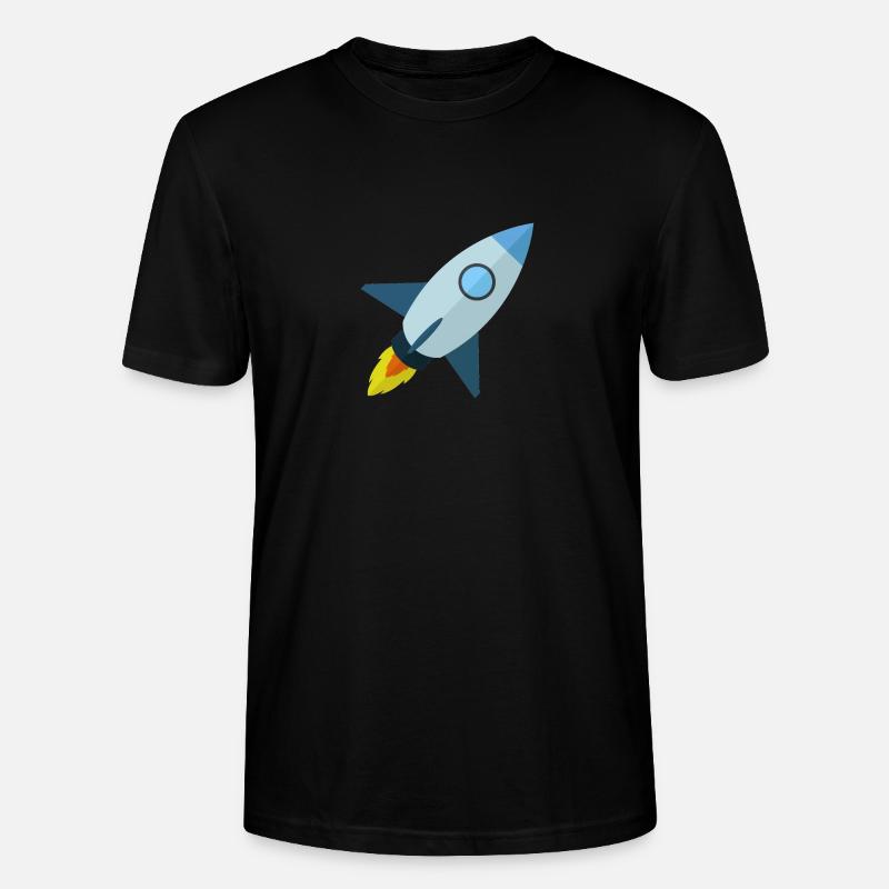 fusée - T-shirt bio CRAFTER Stanley Stella Unisexe - noir