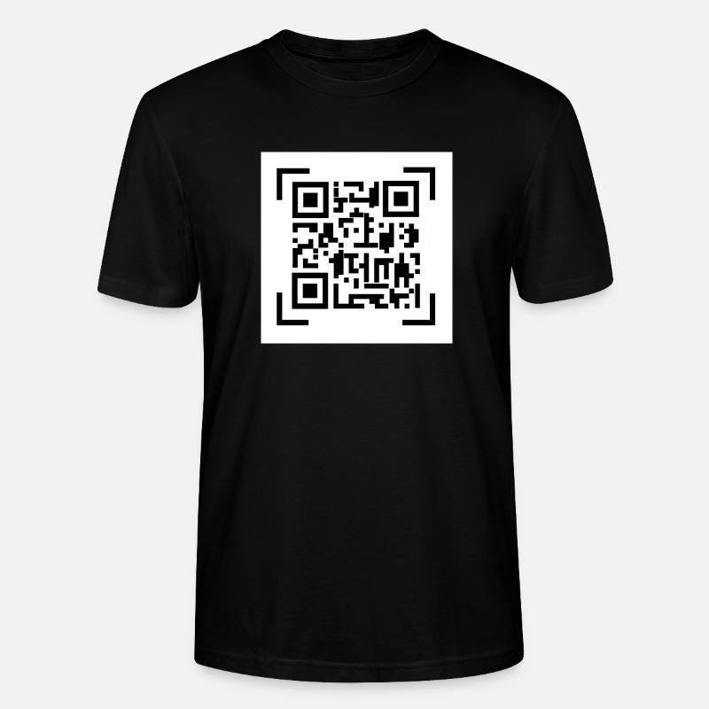 Barcode - Stanley/Stella Unisex Bio-T-Shirt CRAFTER - Schwarz