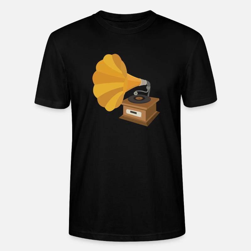 Grammophon - Stanley/Stella Unisex Bio-T-Shirt CRAFTER - Schwarz