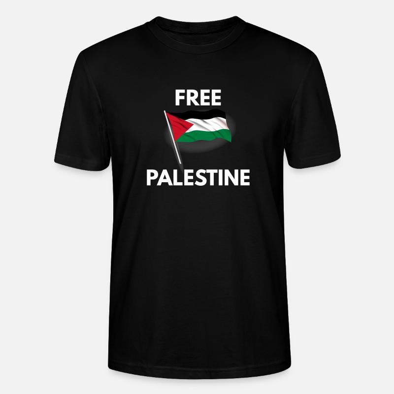 Libérer la Palestine - T-shirt bio CRAFTER Stanley Stella Unisexe - noir
