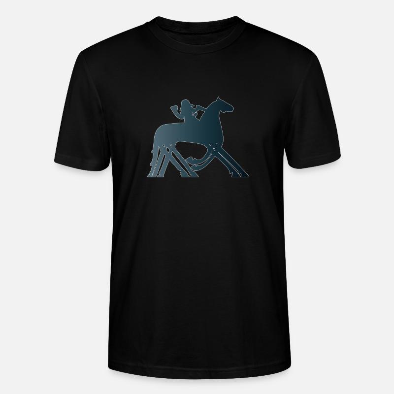 Odin & Sleipnir - Stanley/Stella Unisex Bio-T-Shirt CRAFTER - Schwarz