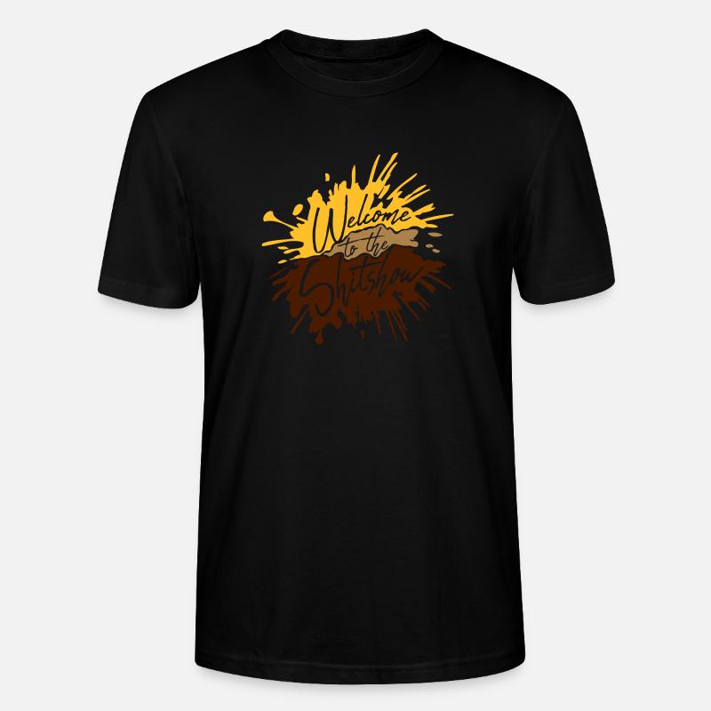 Scheiße Ekelig Shitshow - Stanley/Stella Unisex Bio-T-Shirt CRAFTER - Schwarz