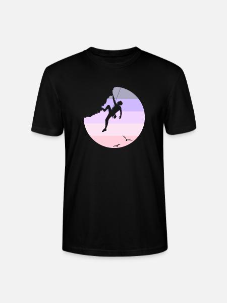 Climbing - Stanley/Stella CRAFTER Unisex Organic T-Shirt - black