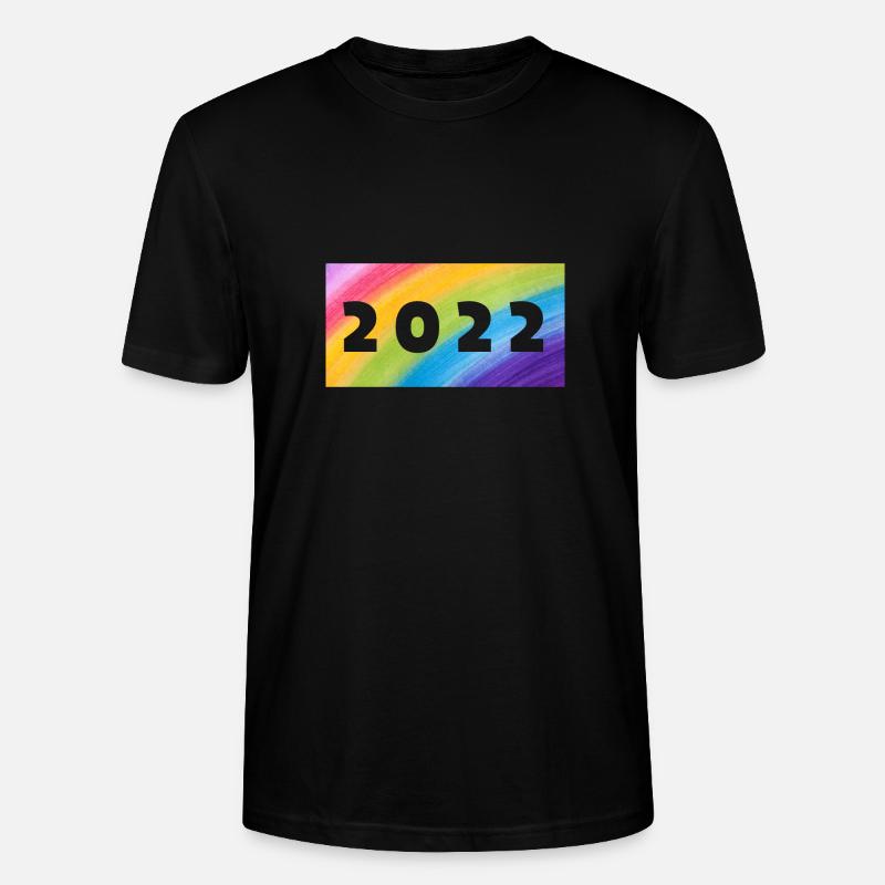 Pride 2022 - Stanley/Stella Unisex Bio-T-Shirt CRAFTER - Schwarz