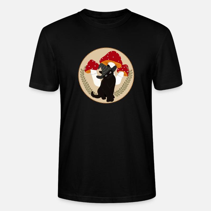 Hexenkätzchen - Stanley/Stella Unisex Bio-T-Shirt CRAFTER - Schwarz
