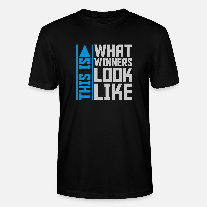 What Winners Look Like - Stanley/Stella Unisex Bio-T-Shirt CRAFTER - Schwarz