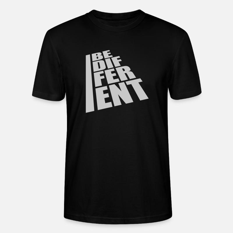 Be different Logo Design - Stanley/Stella Unisex Bio-T-Shirt CRAFTER - Schwarz
