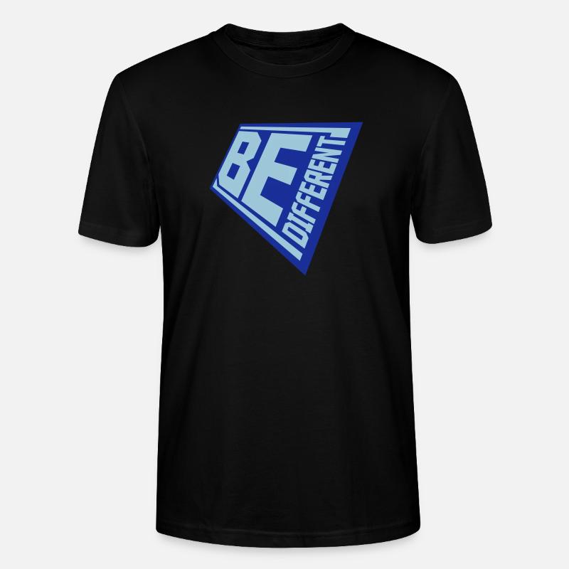 Be different Logo Design - Stanley/Stella Unisex Bio-T-Shirt CRAFTER - Schwarz