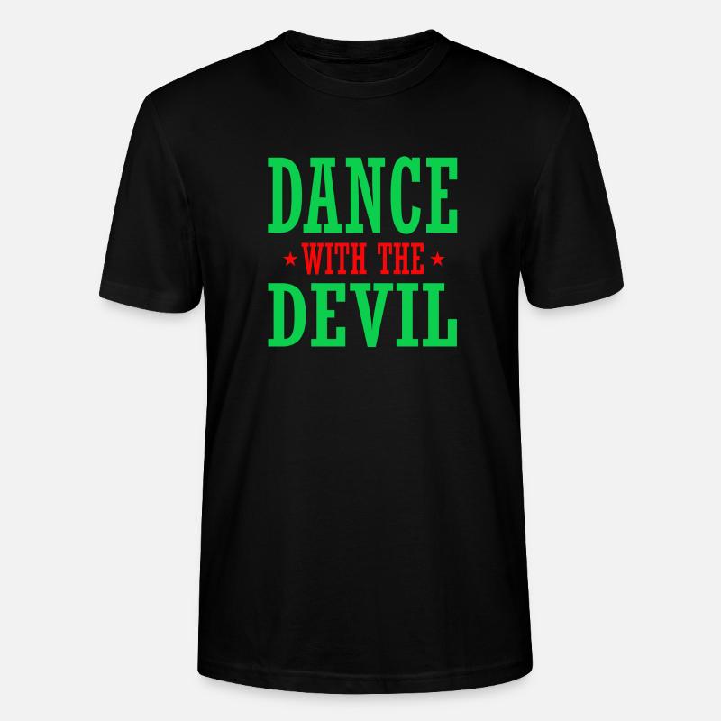Dance with the Devil - Stanley/Stella Unisex Bio-T-Shirt CRAFTER - Schwarz