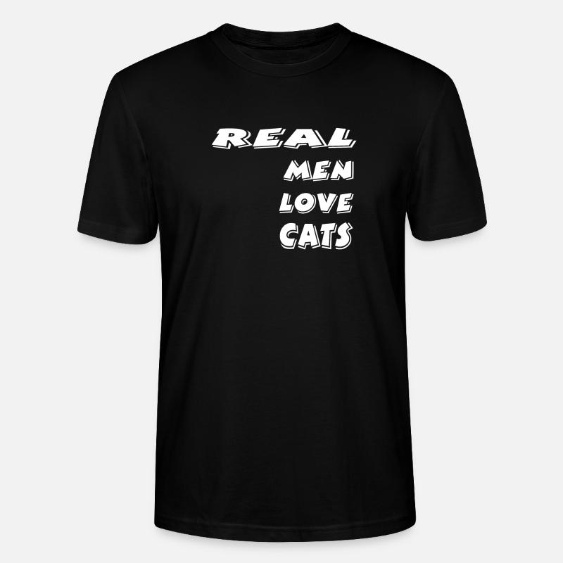 Katzen - Stanley/Stella Unisex Bio-T-Shirt CRAFTER - Schwarz