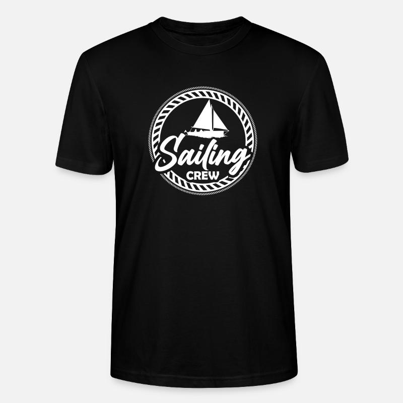 Sailing Crew - Stanley/Stella Unisex Bio-T-Shirt CRAFTER - Schwarz