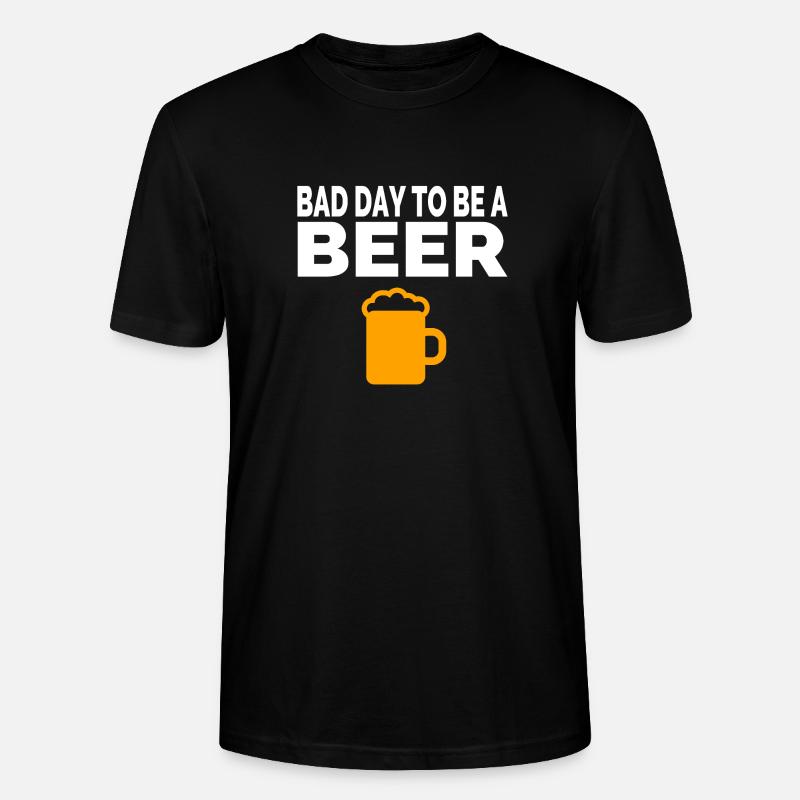 Bier - Stanley/Stella Unisex Bio-T-Shirt CRAFTER - Schwarz