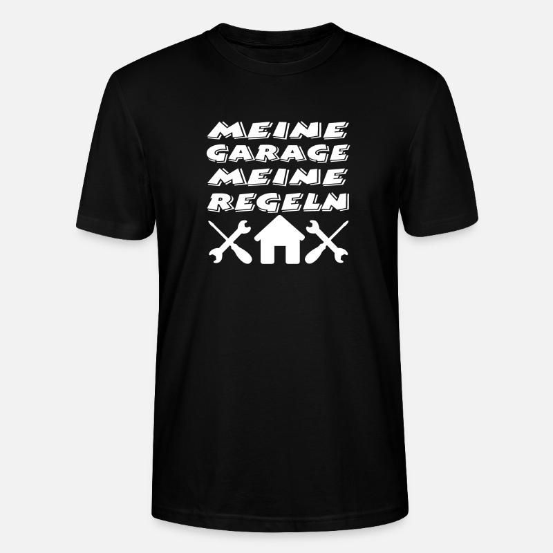 Garage - Stanley/Stella Unisex Bio-T-Shirt CRAFTER - Schwarz