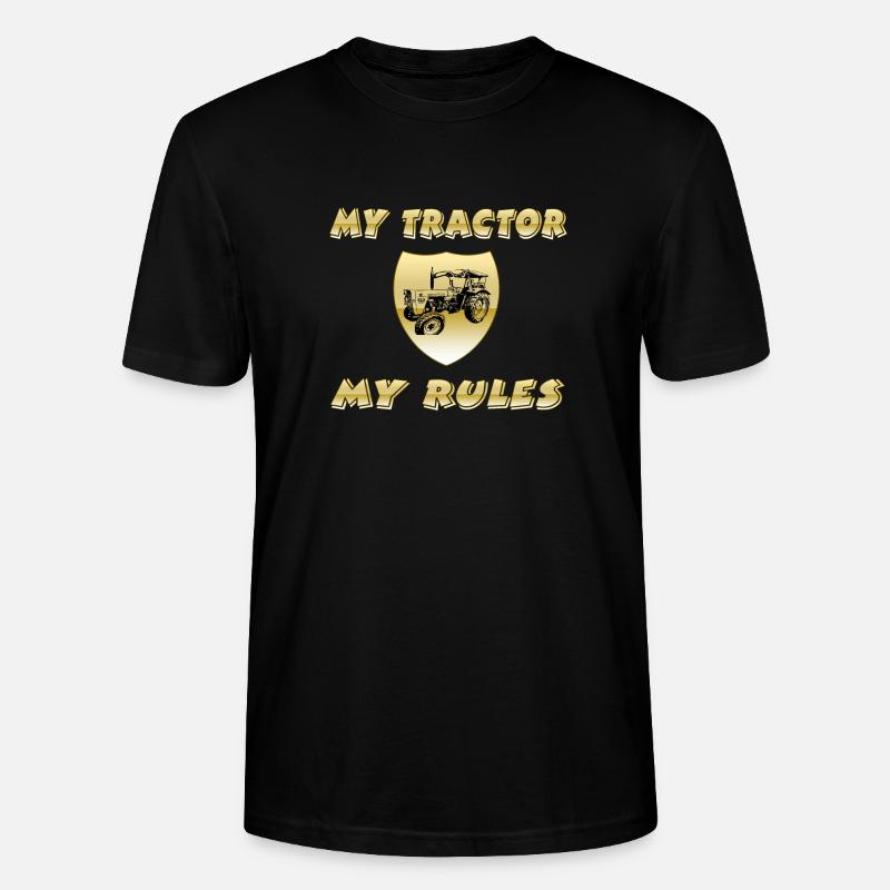 Traktor - Stanley/Stella Unisex Bio-T-Shirt CRAFTER - Schwarz