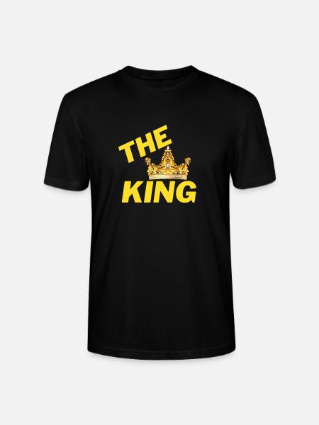 the king - Stanley/Stella Unisex Bio-T-Shirt CRAFTER - Schwarz