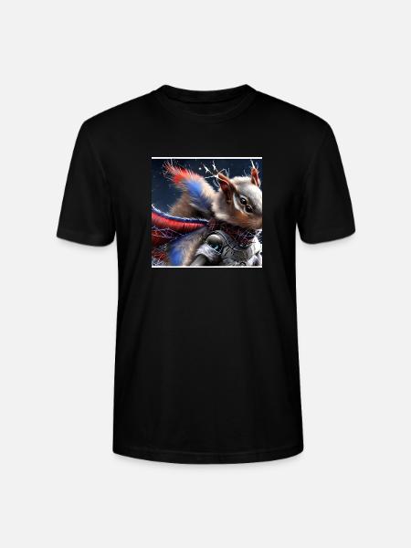 Série : distopia of christmas - T-shirt bio CRAFTER Stanley Stella Unisexe - noir