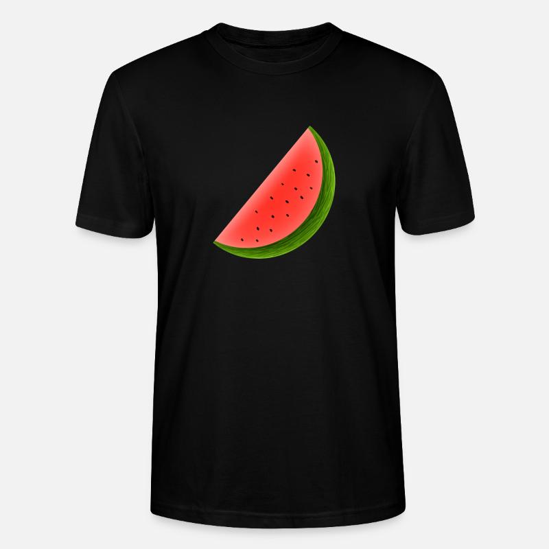 Pastèque - T-shirt bio CRAFTER Stanley Stella Unisexe - noir