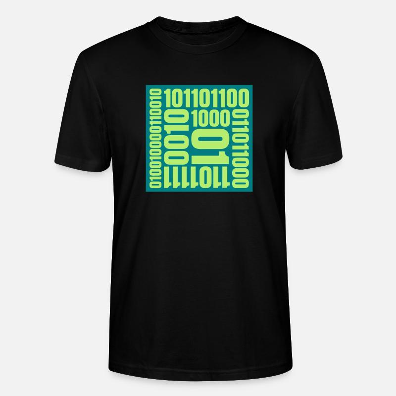 Binär Code Programm Sprache - Stanley/Stella Unisex Bio-T-Shirt CRAFTER - Schwarz