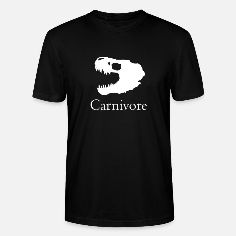 Carnivore Collect White - Stanley/Stella Unisex Bio-T-Shirt CRAFTER - Schwarz