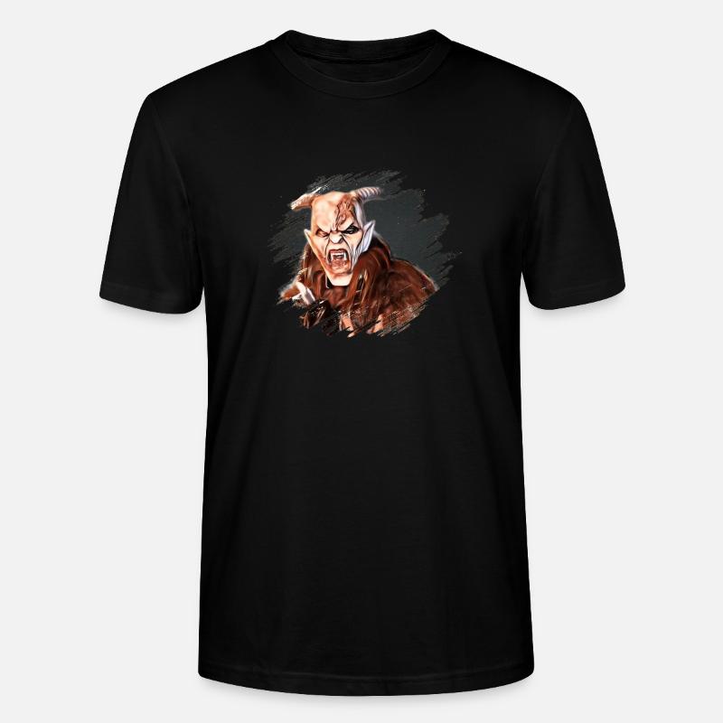 Krampus Percht Devil 2324 - T-shirt bio CRAFTER Stanley Stella Unisexe - noir