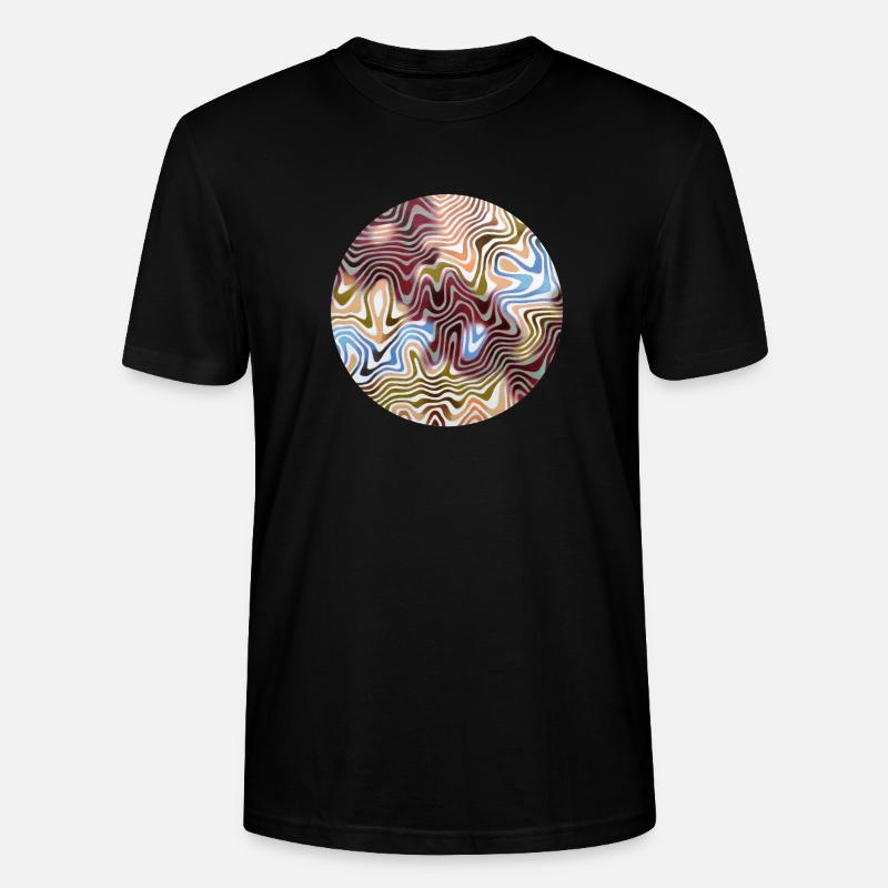 Relief numéro 9 - T-shirt bio CRAFTER Stanley Stella Unisexe - noir