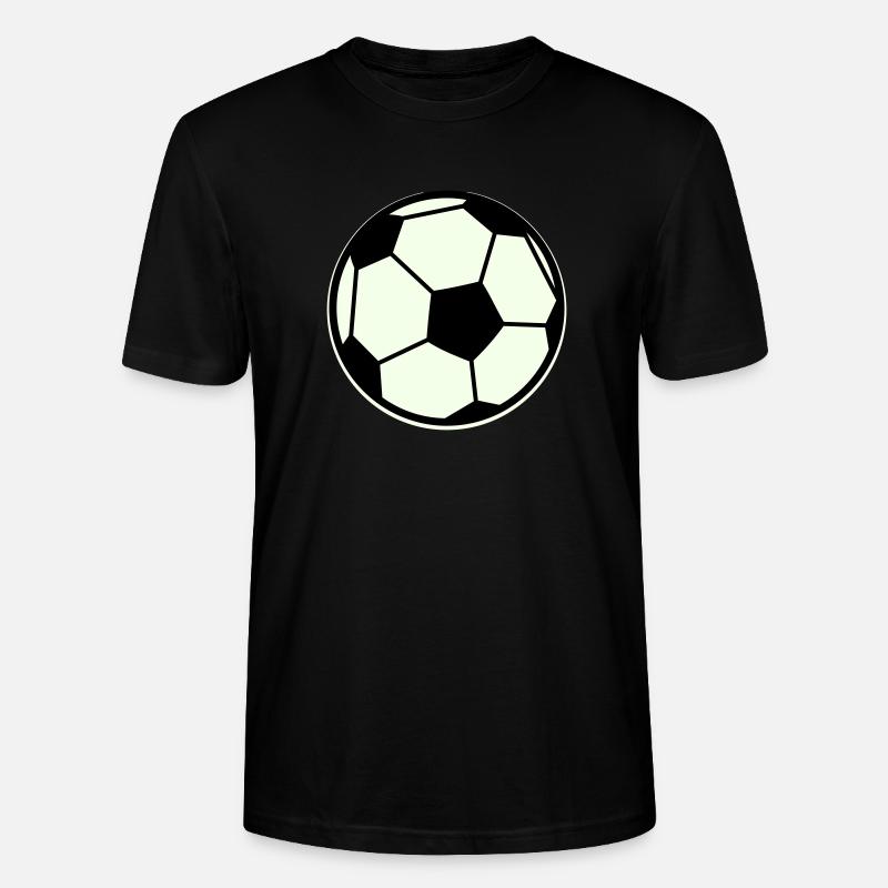 fussball - Stanley/Stella Unisex Bio-T-Shirt CRAFTER - Schwarz