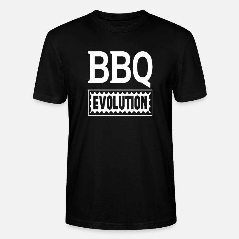 BBQ Evolution - Stanley/Stella CRAFTER Unisex Organic T-Shirt - black