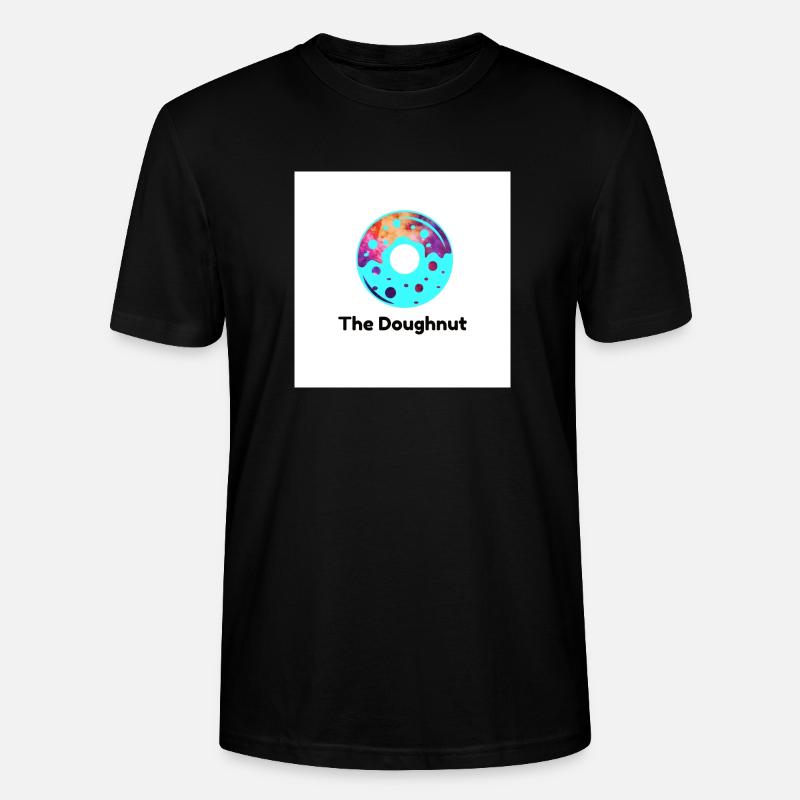 The Doughnut - Stanley/Stella Unisex Bio-T-Shirt CRAFTER - Schwarz
