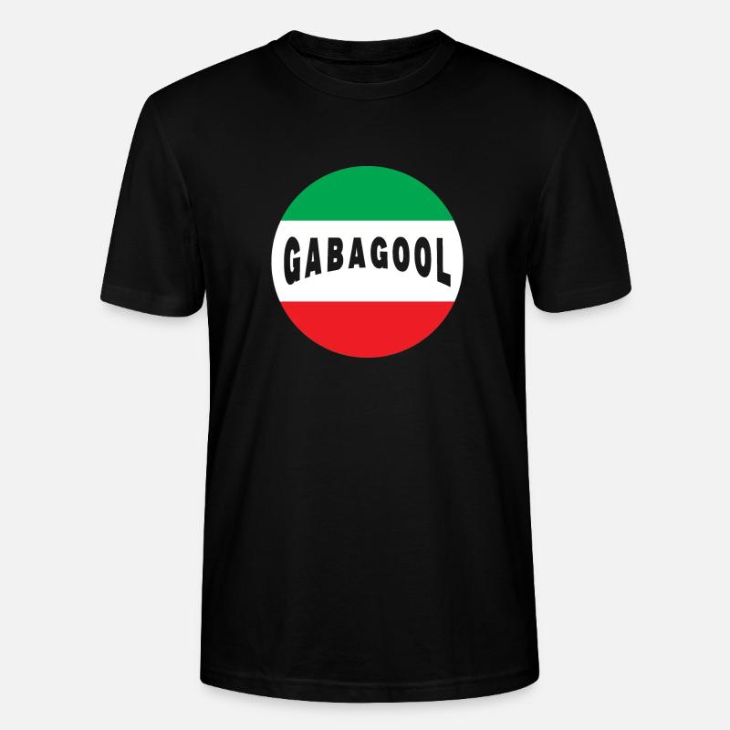 Gabagool - Stanley/Stella Unisex Bio-T-Shirt CRAFTER - Schwarz