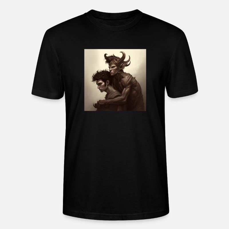 Possessed by the devil - Stanley/Stella CRAFTER Unisex Organic T-Shirt - black