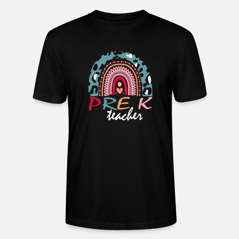 Cadeau Boho Pre-K Squad - T-shirt bio CRAFTER Stanley Stella Unisexe - noir