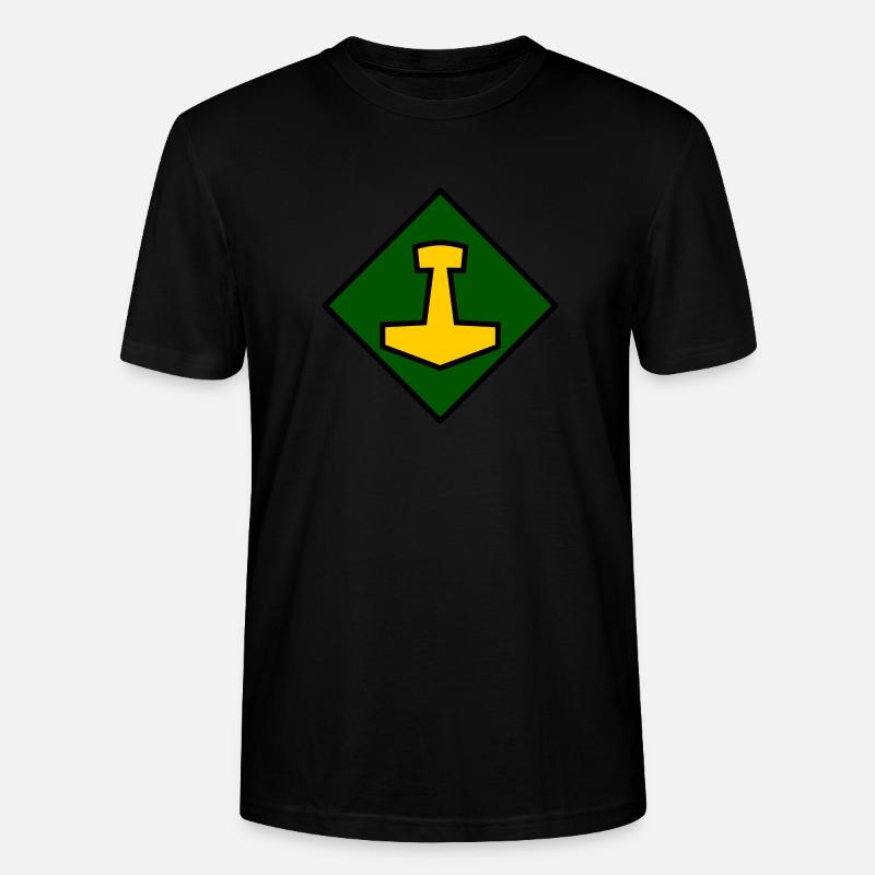 Mjölnir - Stanley/Stella Unisex Bio-T-Shirt CRAFTER - Schwarz