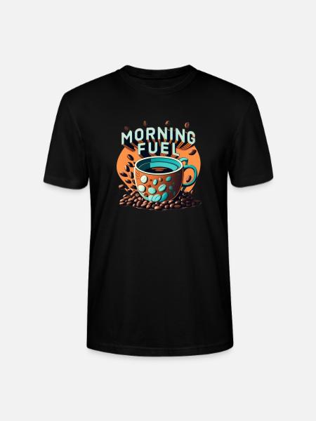 Morgens - Stanley/Stella Unisex Bio-T-Shirt CRAFTER - Schwarz