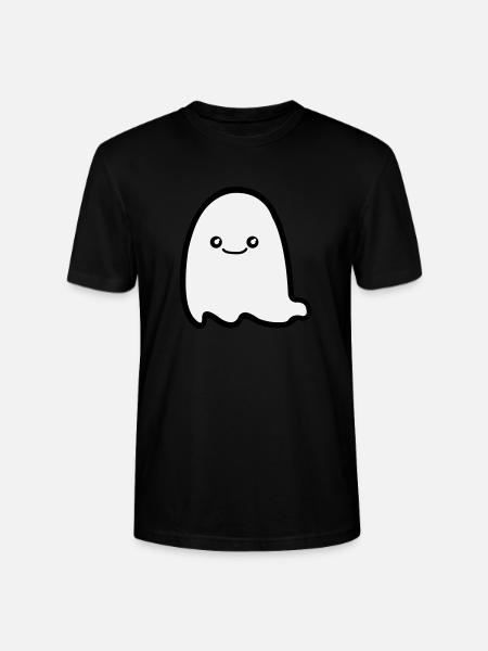 ghost comic - Stanley/Stella Unisex Bio-T-Shirt CRAFTER - Schwarz