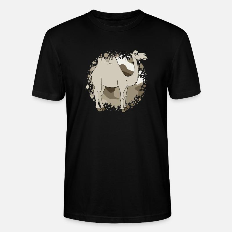 Kamel - Stanley/Stella Unisex Bio-T-Shirt CRAFTER - Schwarz
