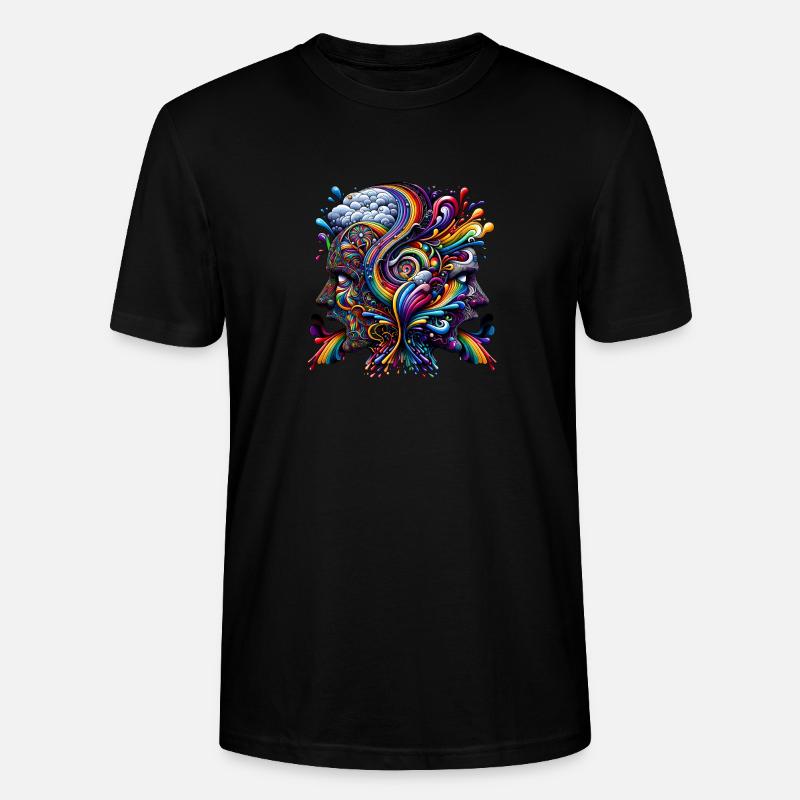 Gedankensturm - Stanley/Stella Unisex Bio-T-Shirt CRAFTER - Schwarz
