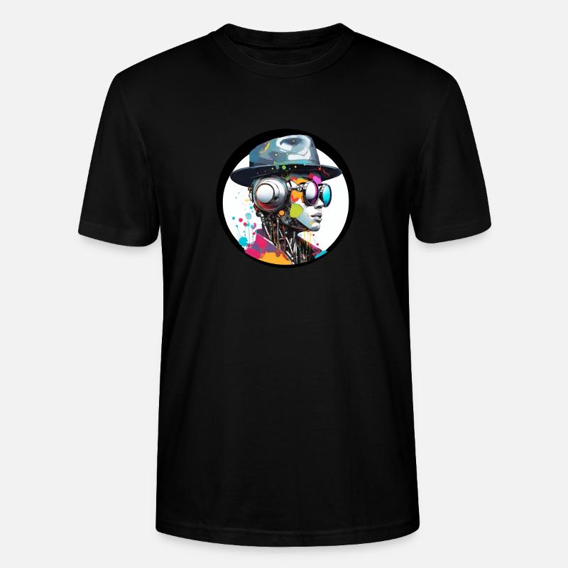 AVENIR ET ROBOTIQUE - T-shirt bio CRAFTER Stanley Stella Unisexe - noir