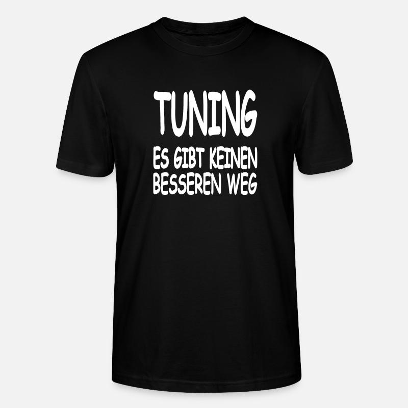 Tuning - Stanley/Stella Unisex Bio-T-Shirt CRAFTER - Schwarz