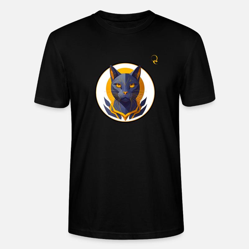 DIE KATZE - Stanley/Stella Unisex Bio-T-Shirt CRAFTER - Schwarz